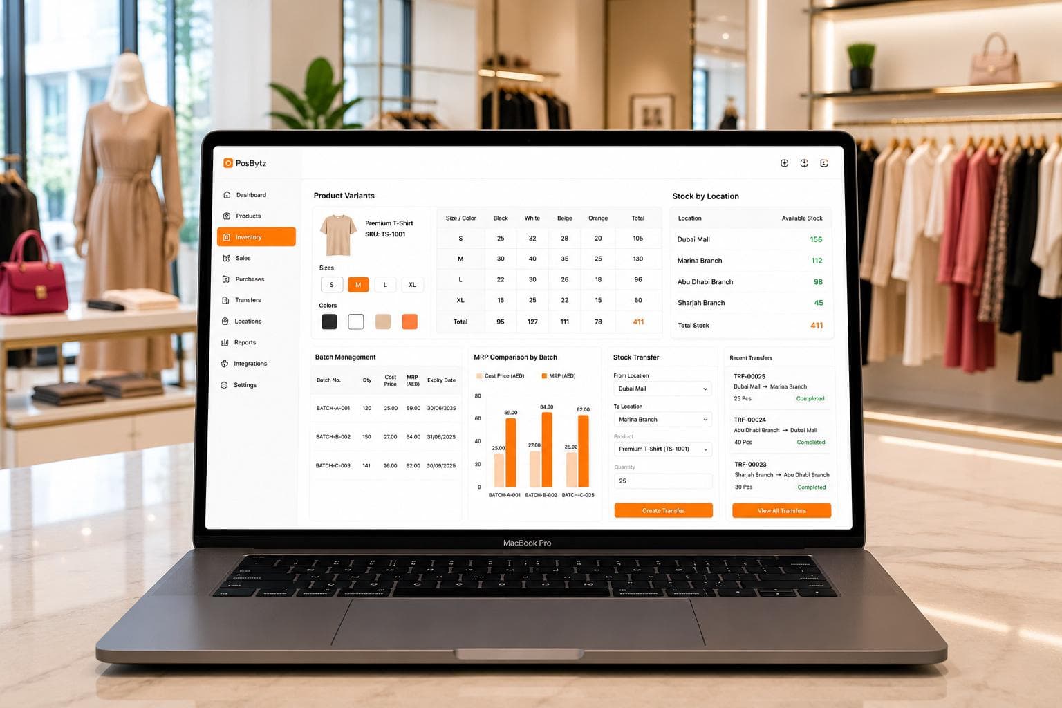 Boutique Inventory Management System