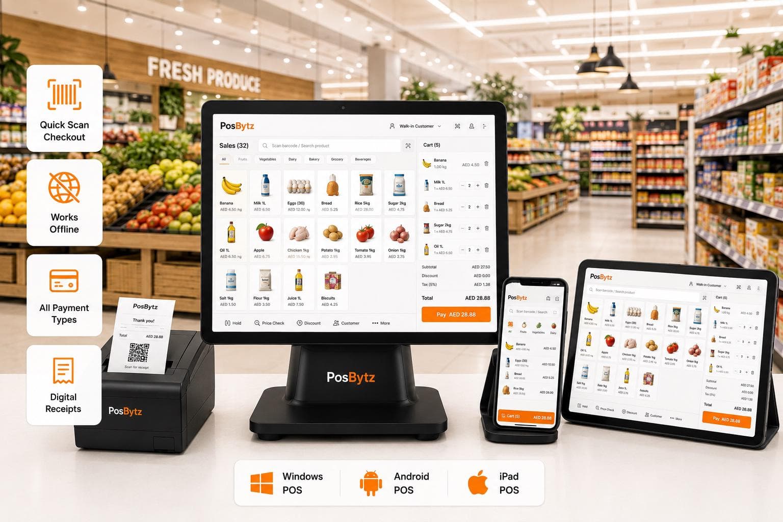 Liquor store POS system