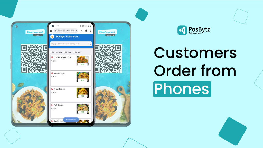 Customers Order from Phones