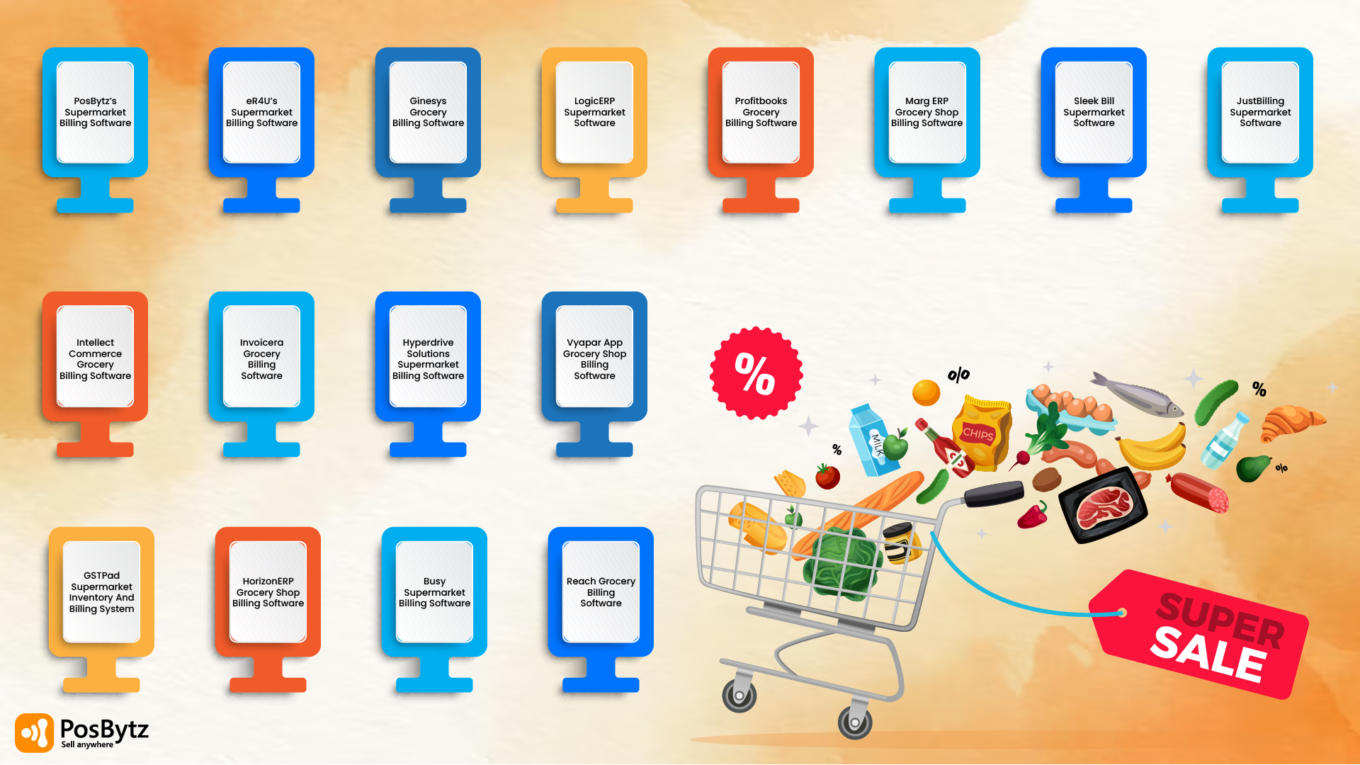 Top 16 Supermarket Billing Software