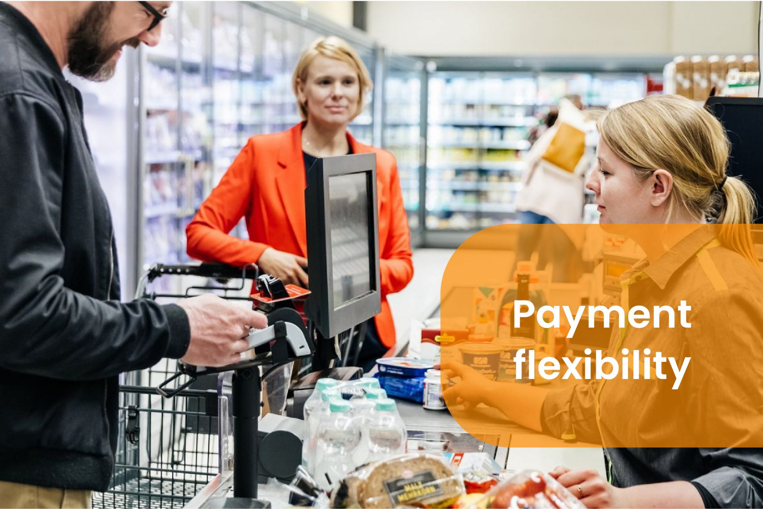 payment flexibility supermarket