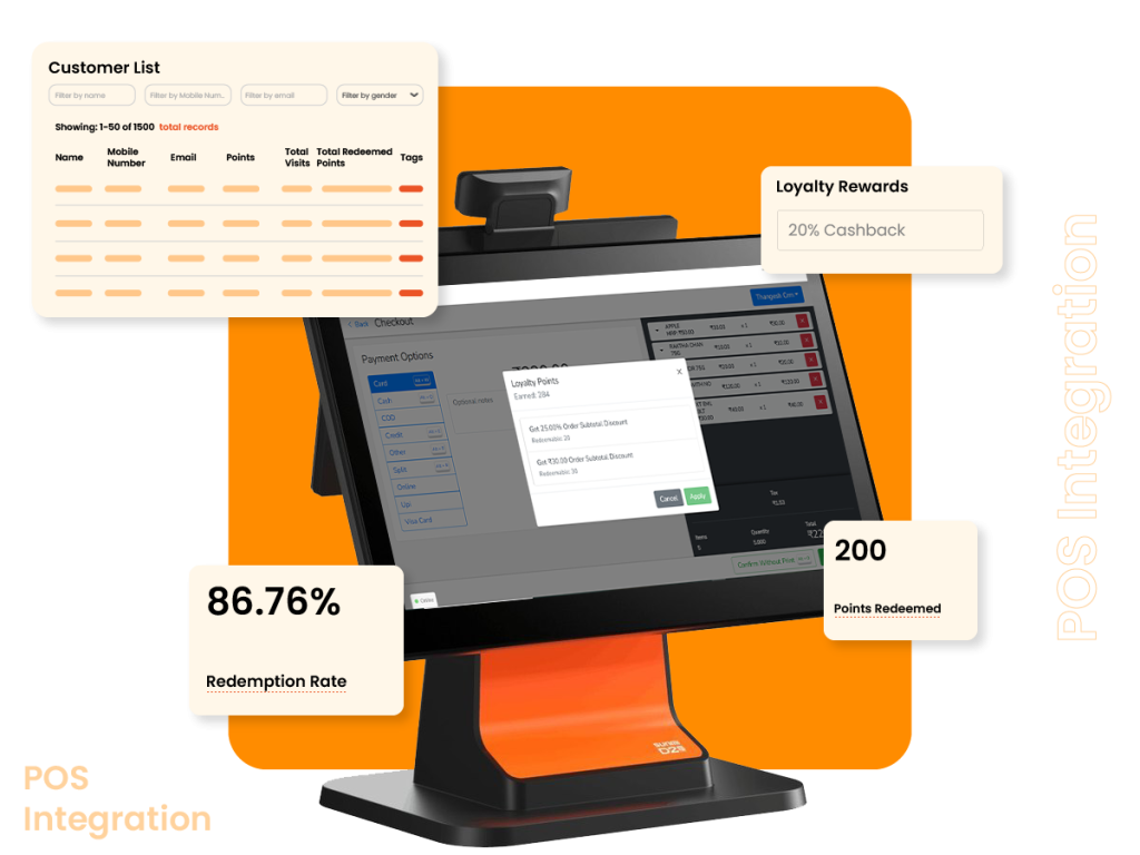 POS integrated CRM